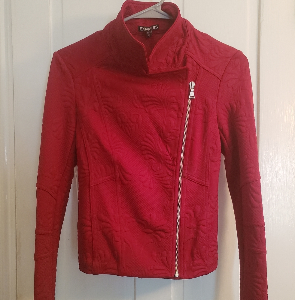 Express Red Flower Jacket